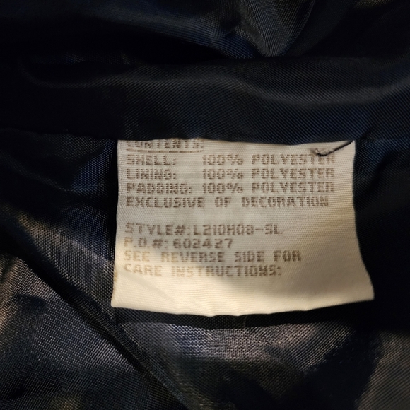 London Fog Navy Blue Snowsuit Size 6-9 mo. Like New - Picture 9 of 11